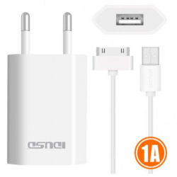 Cargador Viaje iPhone 4 1U 1A