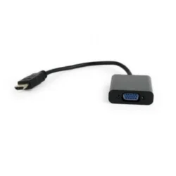 Cable HDMI a VGA sin Audio Negro
