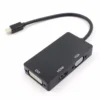 Mini Displayport DP macho a DVI - HDMI -VGA - Imagen 2