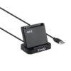 Lector de Tarjetas Inteligentes DNIe VISION USB 2.0, Negro