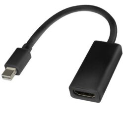 Adaptador Conversor de Vídeo Mini DisplayPort a HDMI